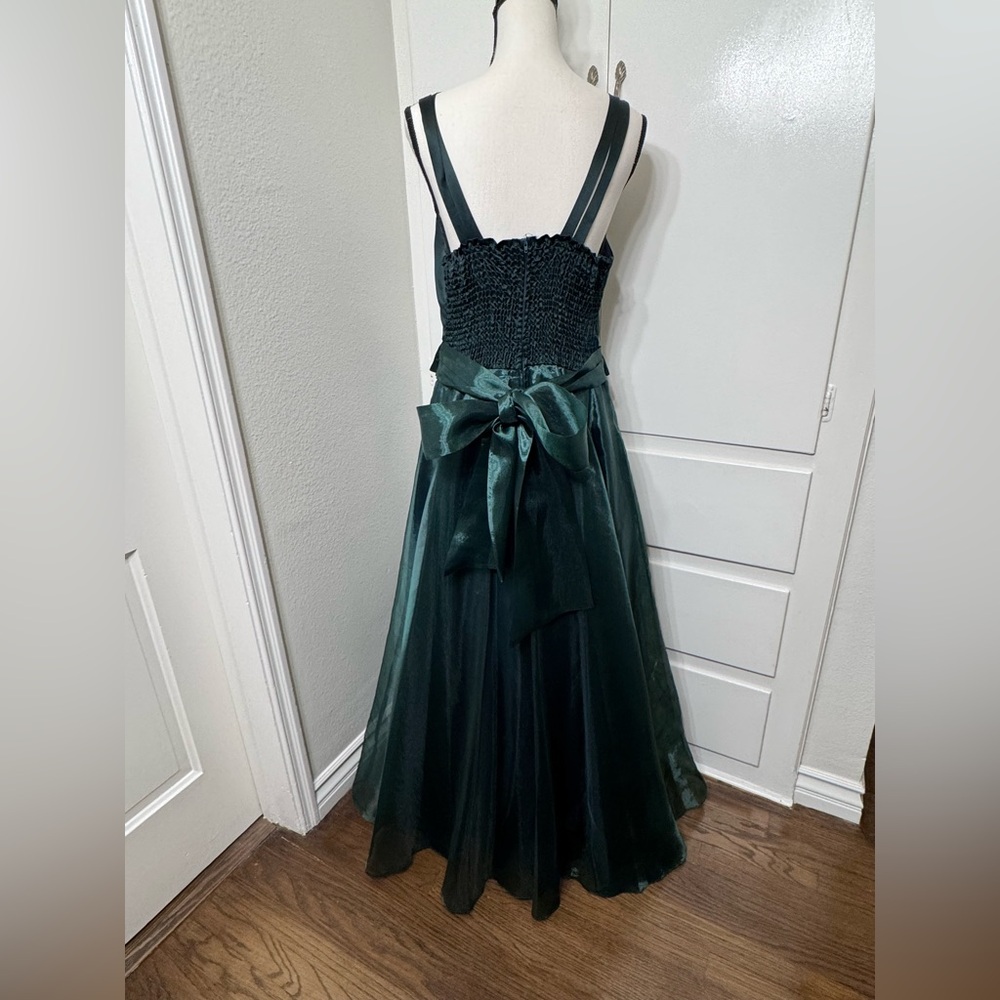 Poly USA Vintage Green Gown - Picture 3 of 10